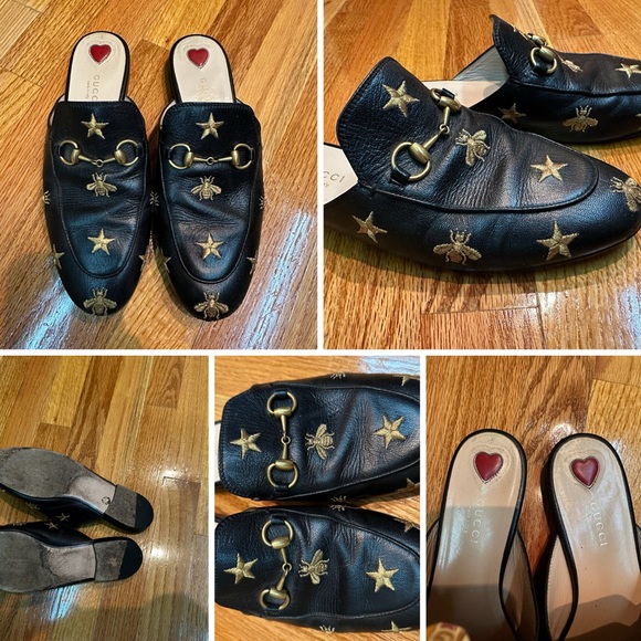 Gucci leather mules 7.5 - Picture 7 of 7